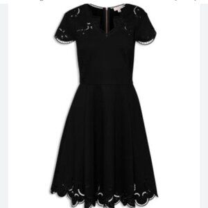 Ted Baker Saloane Embroidered Skater Dress US Size 4